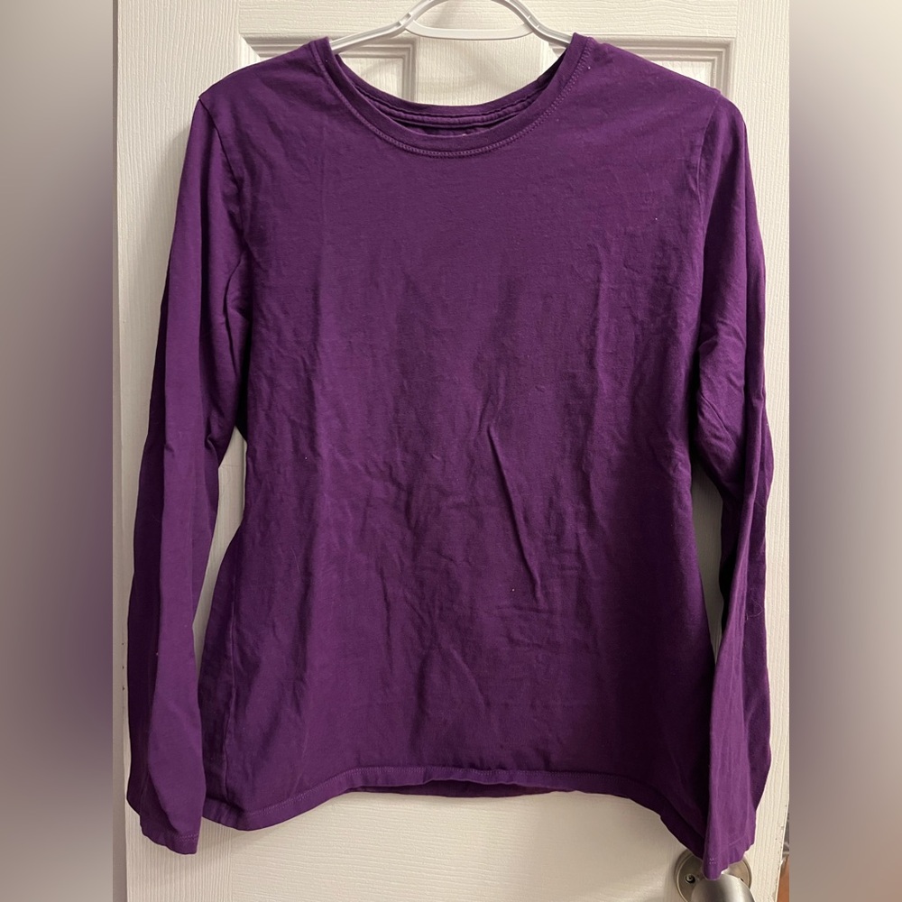 Purple Long Sleeve Shirt